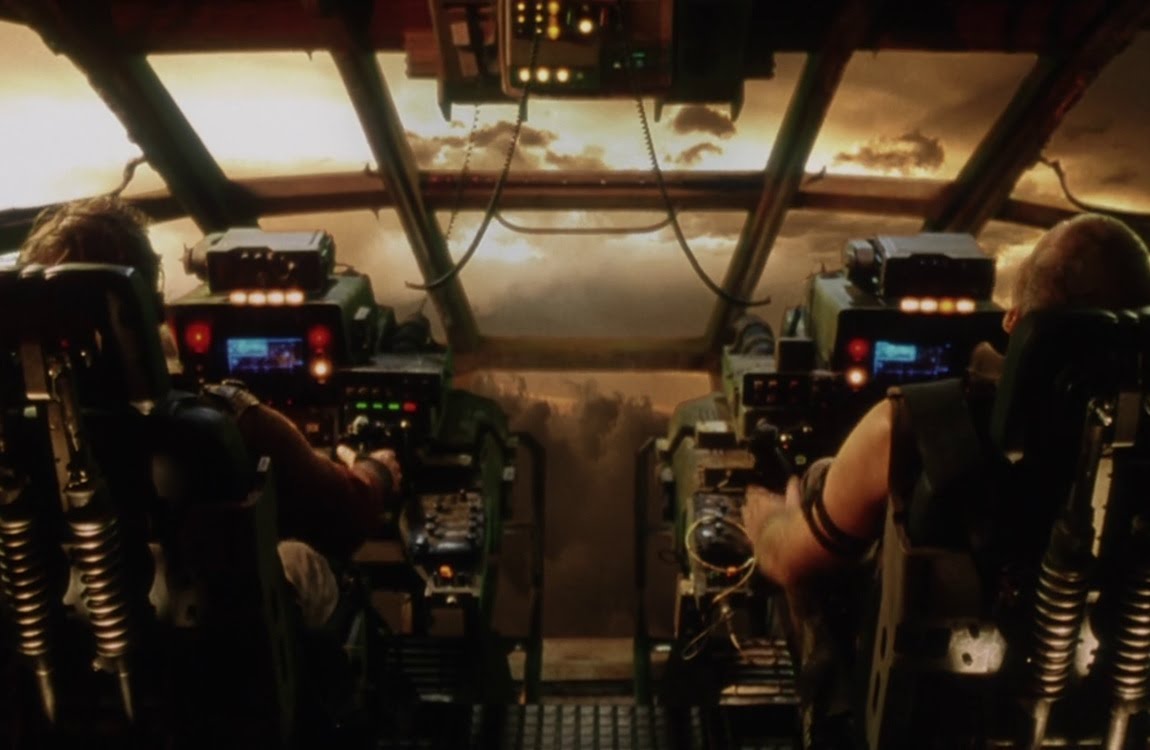 Vriess and Johner on the bridge of the Betty