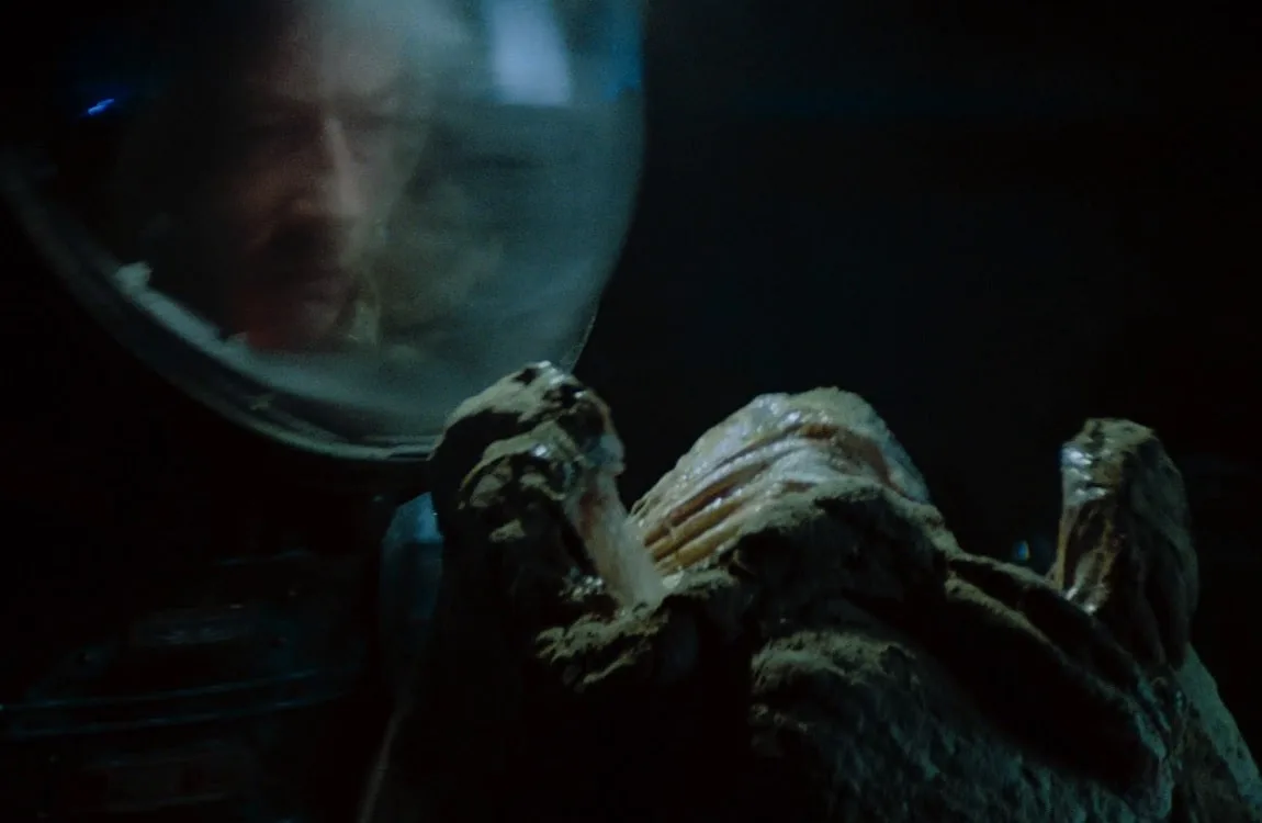 The egg chamber inside the derelict ship on LV-426