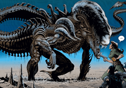 The Crocodile Xenomorph - A Big Xenomorph