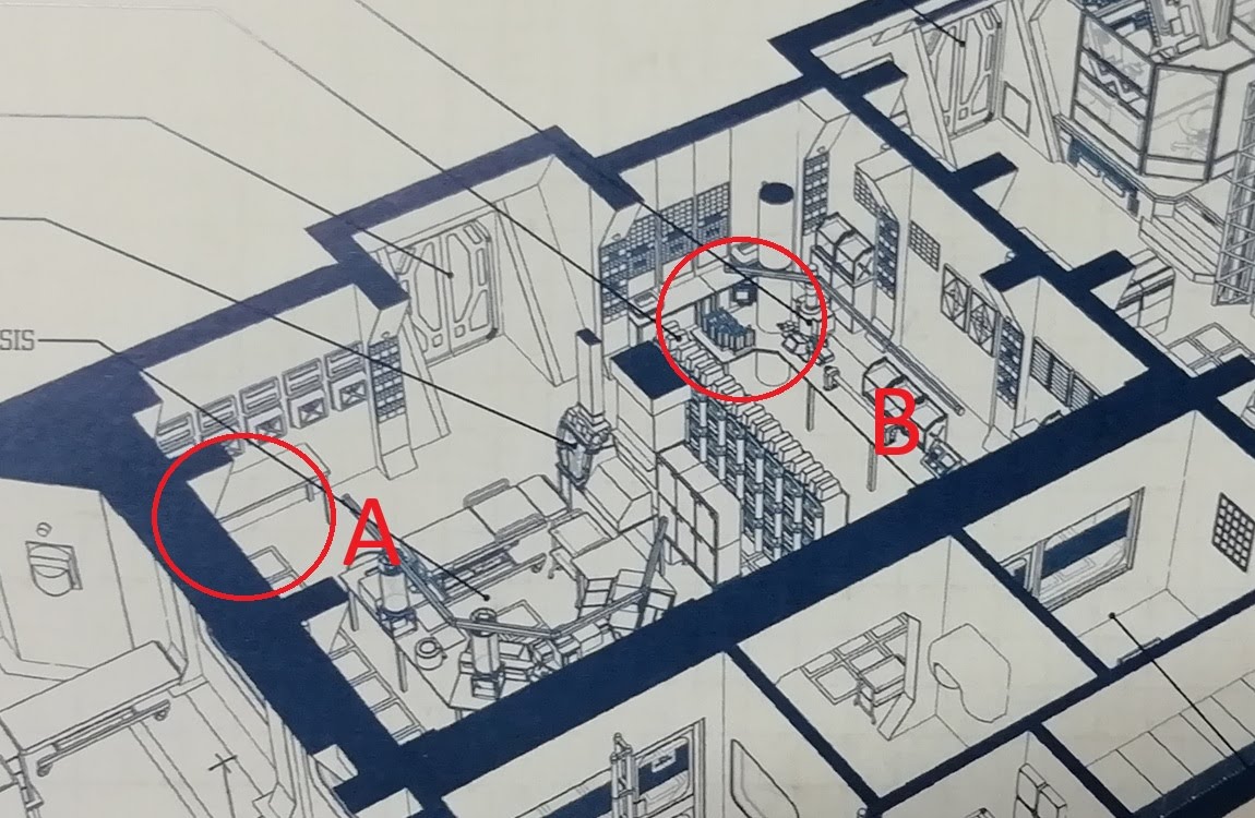 Hadley's Hope medlab map