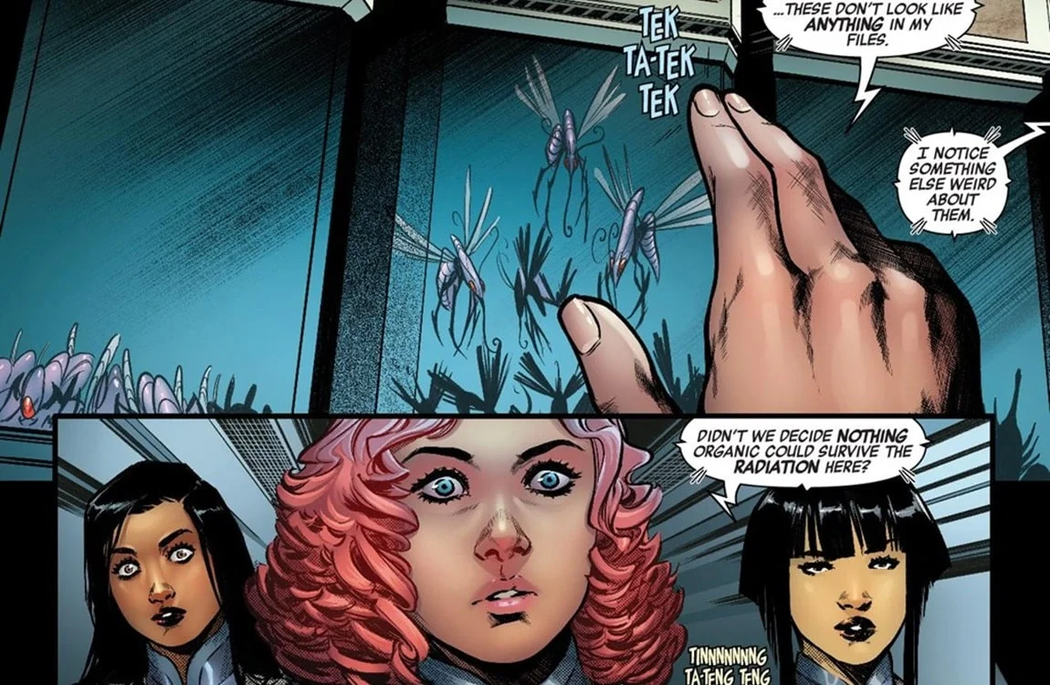 The Black Goo mutated insects from Alien: Icarus