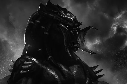 The Black Warrior, the most powerful Yautja deity