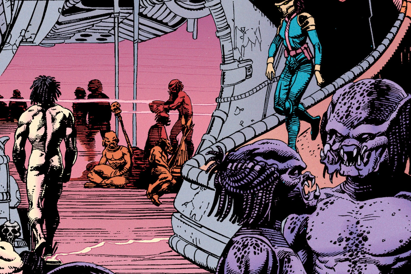 Yautja children from Aliens vs. Predator: War
