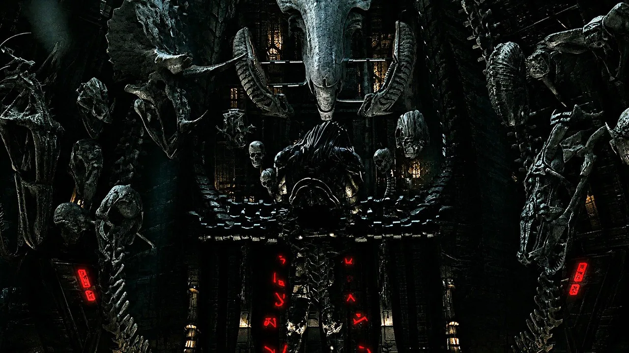 Bonegrill Predator in the Scout Ship trophy room