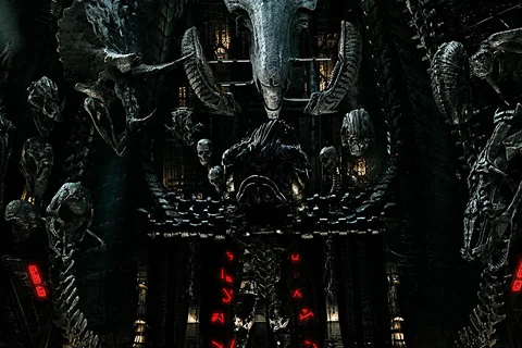 Bonegrill Predator in the Scout Ship trophy room