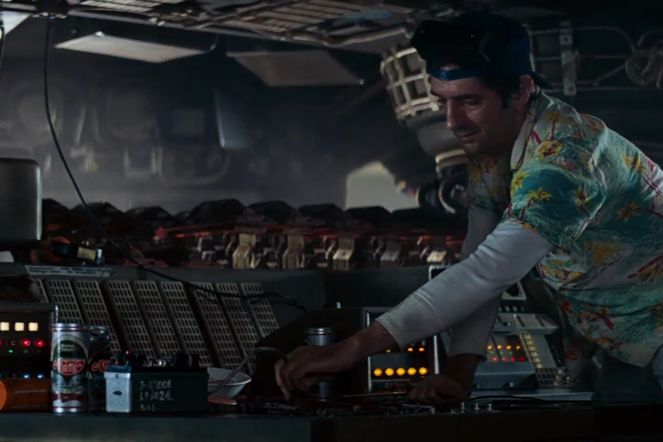 Brett works an engineering console on the landed Nostromo in Alien