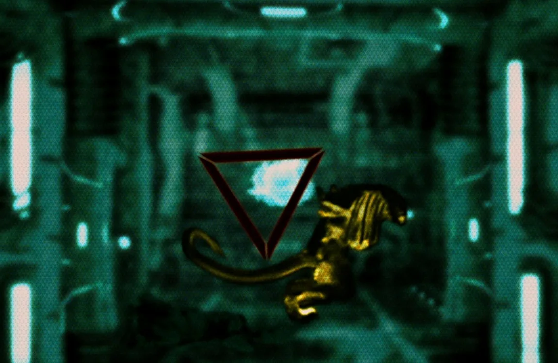 Bull Predator aiming his shoulder cannon at the Predalien