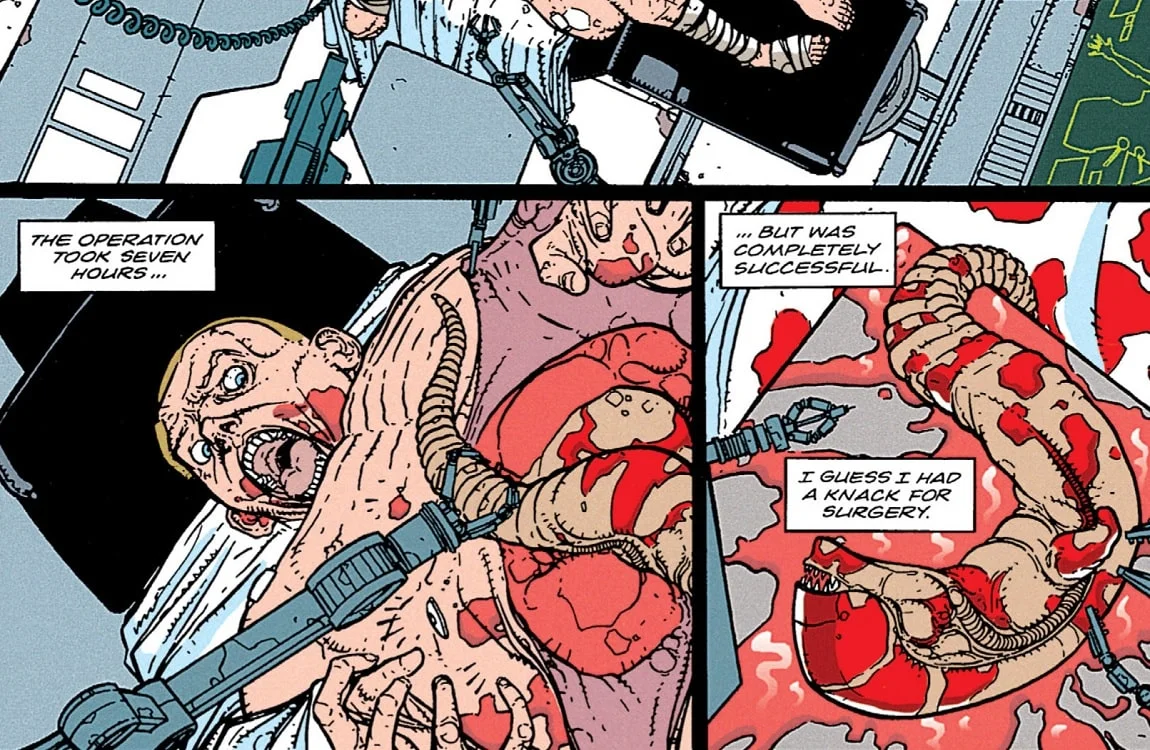 Paul Church's Dead Chestburster from Aliens: Labyrinth