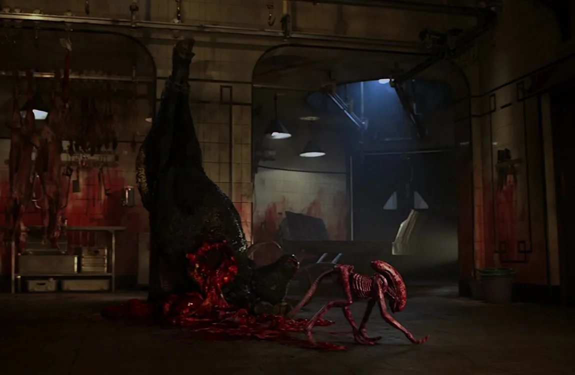 The Bambi Burster birth from an ox in Alien 3: Special Edition