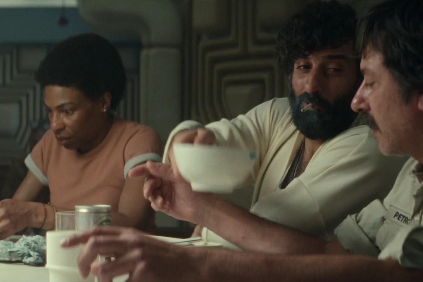 Chibuzo four months from Earth aboard the Maginot in Alien: Earth