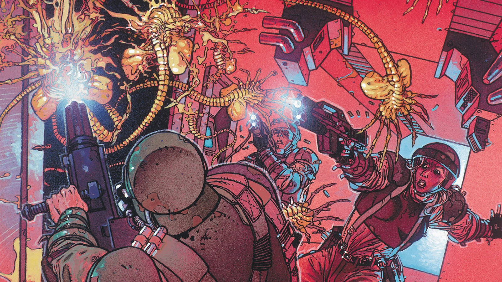 Aliens: Berserker comic cover art