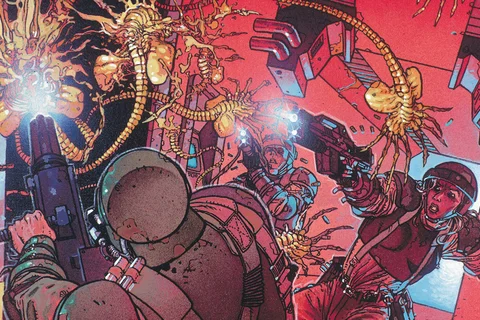 Aliens: Berserker comic cover art
