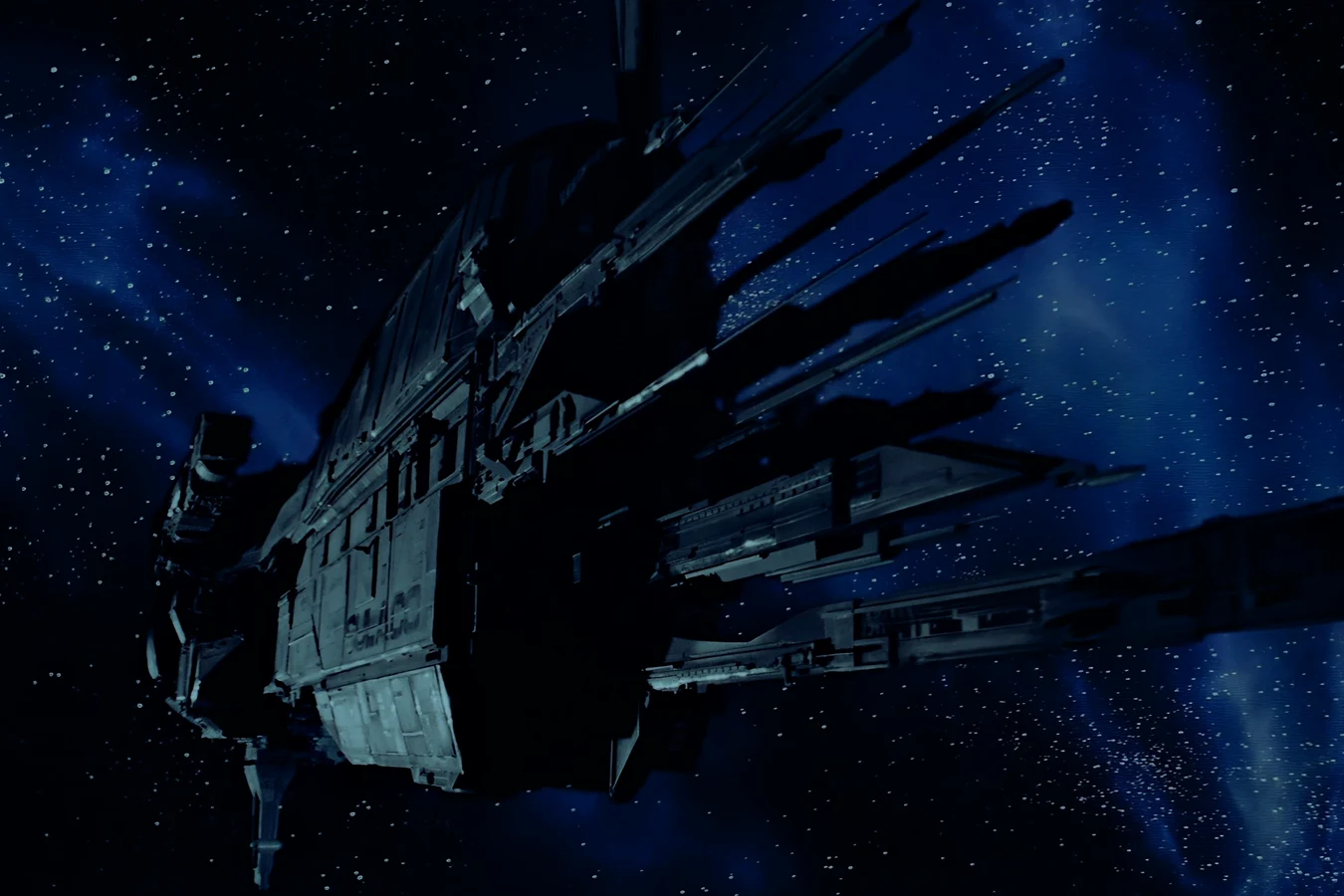 The USS Sulaco approaching LV-426