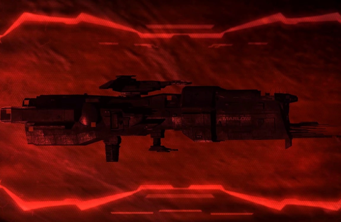 The USS Marlow from Aliens vs. Predator 2