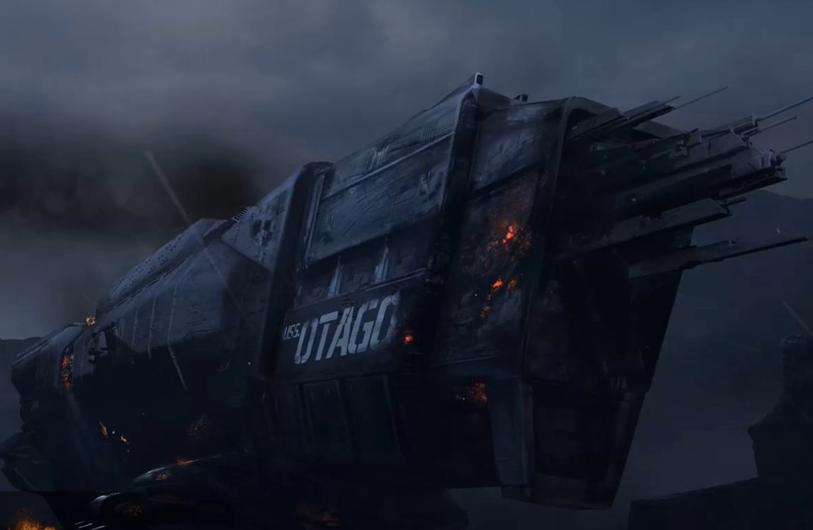 The USS Otago from Aliens: Dark Descent