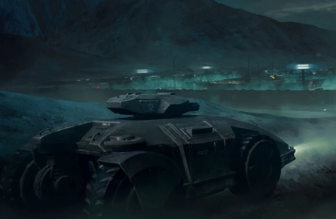 The M540 Armored Recon Carrier from Aliens: Dark Descent