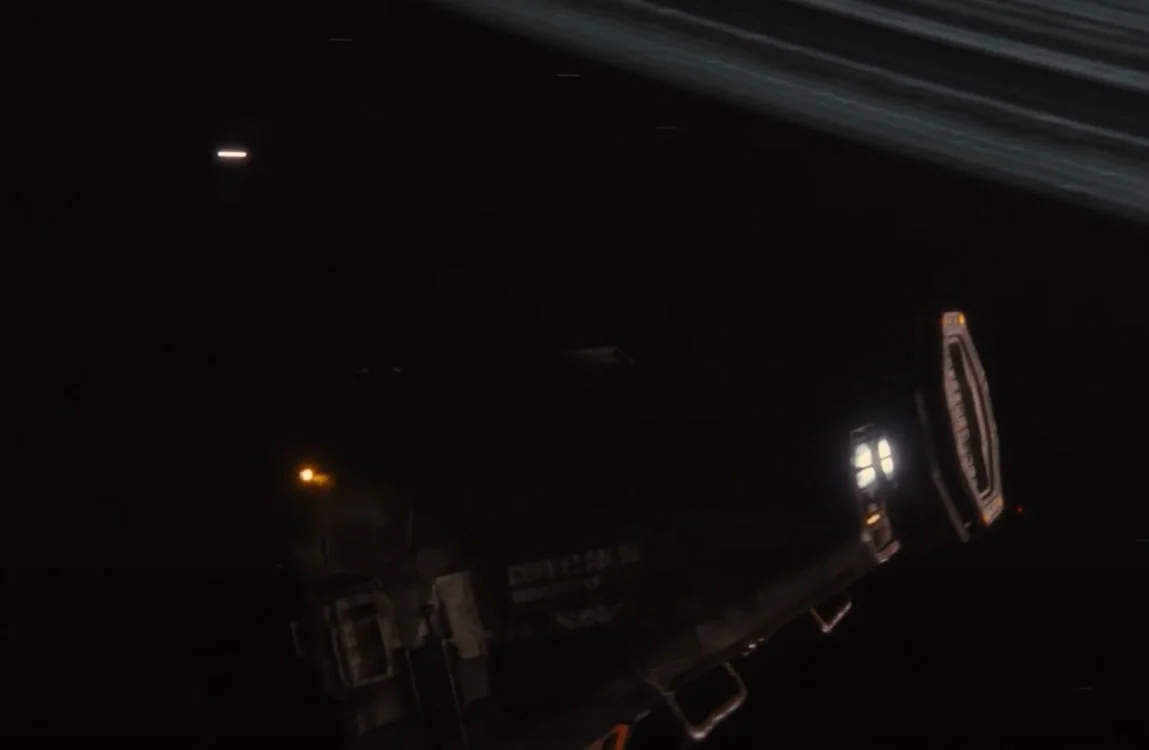 The front docking port of Corbelan IV from Alien Romulus