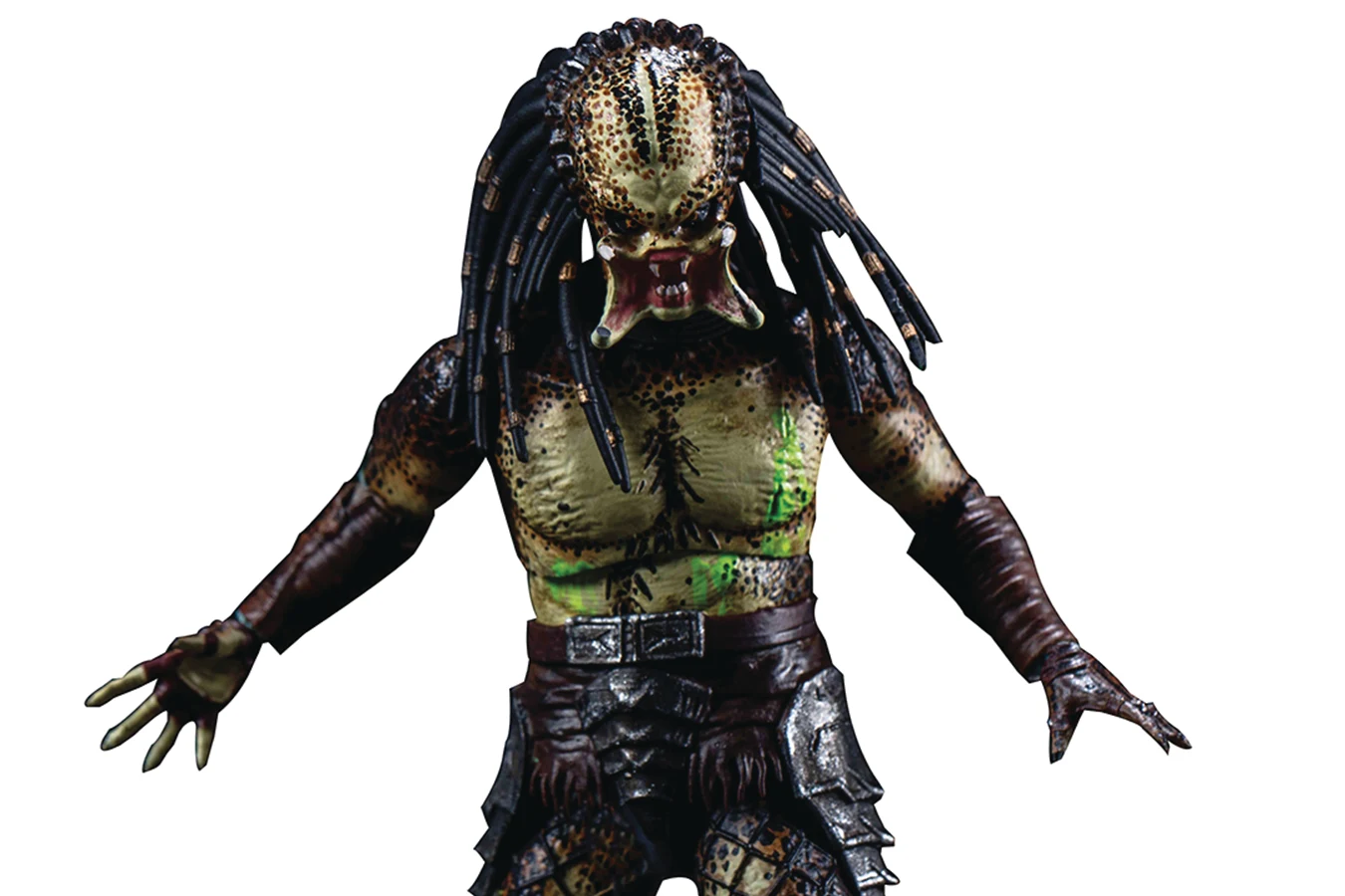 Hiya Toys Predators Crucified Predator 1:18 action figure