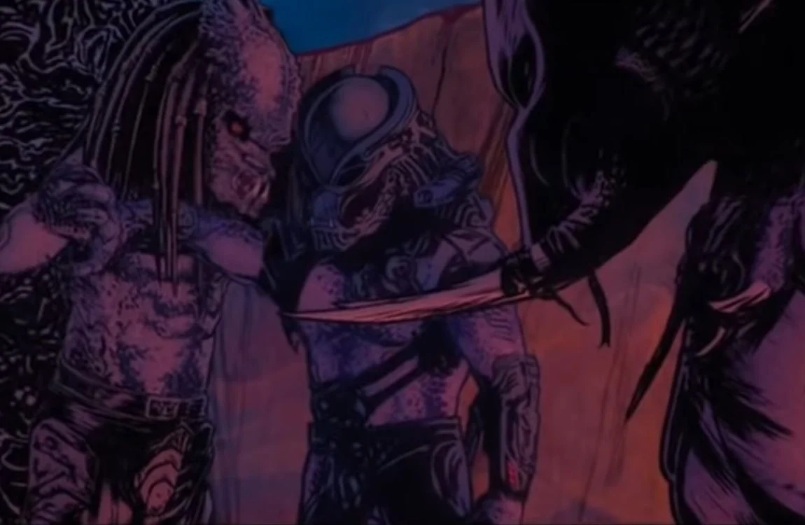 The Crucified Predator is captured on the Game Preserve Planet