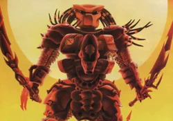 Dachande, the Broken Tusk Predator from the first Aliens vs. Predator comic