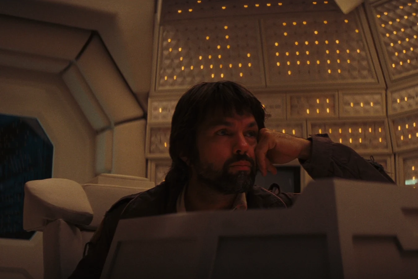 Dallas at Mother's terminal aboard the Nostromo in Alien