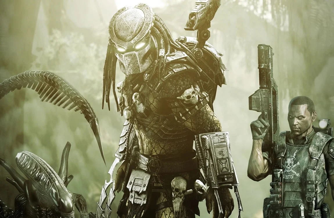 Dark Predator and a Colonial Marine