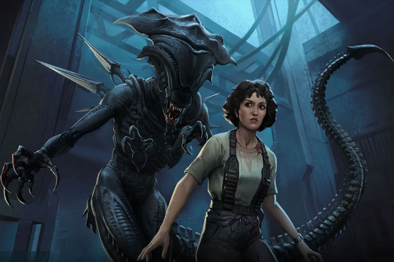Xenomorph Queen legendary outfit in Dead by Daylight