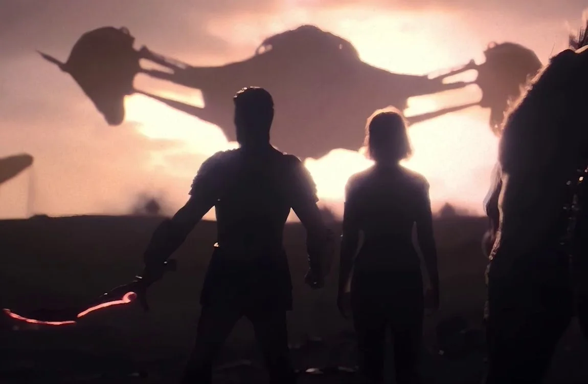 The ship used by Dek Predator's mother in Predator: Badlands