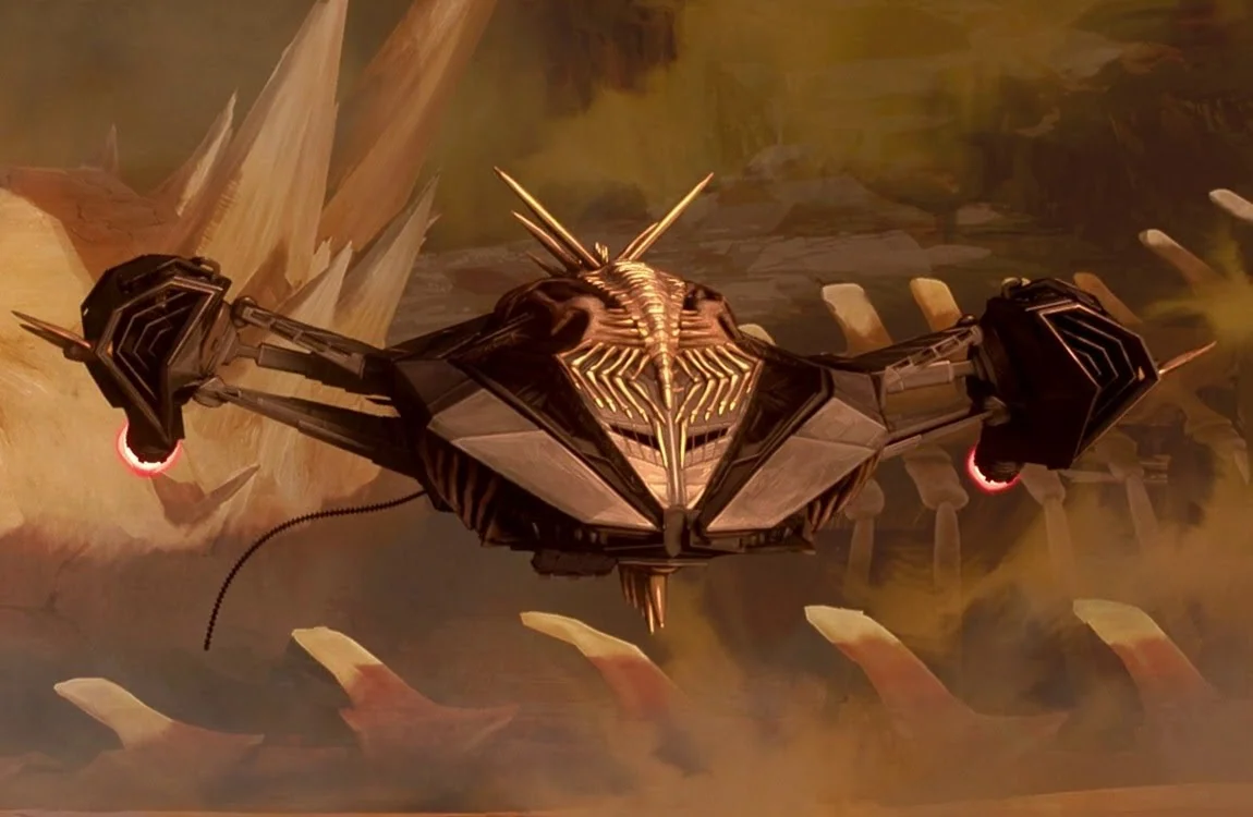 The ship of the Warlord Predator from Predator: Killer Of Killers