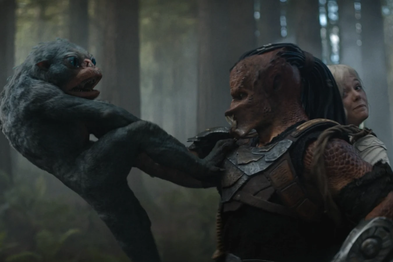 Dek with Bud in Predator: Badlands