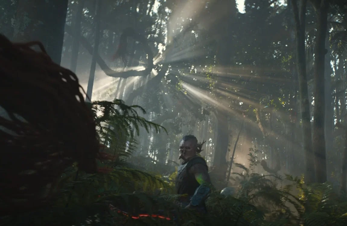 Dek Predator in the jungles of Genna, the Death Planet