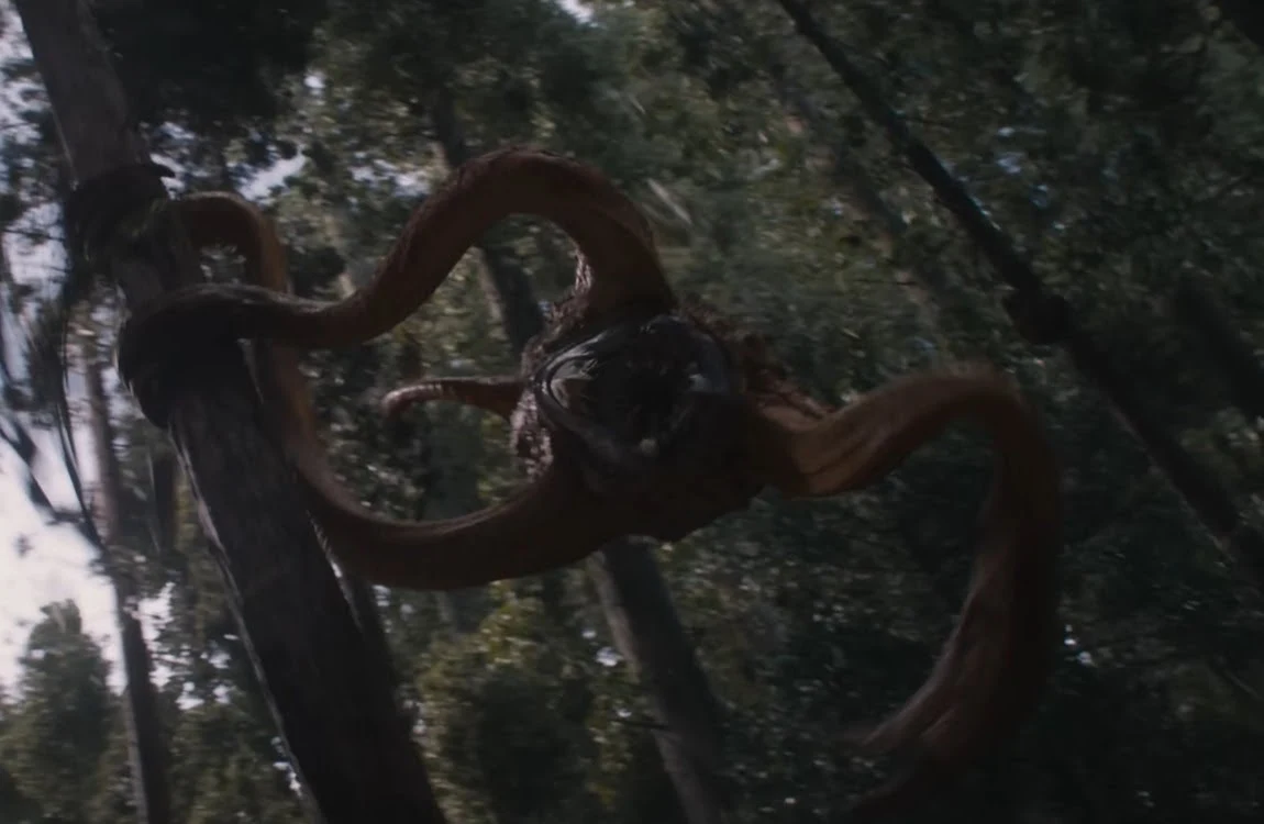 The Luna Bug, a tentacled Genna predator from Predator: Badlands