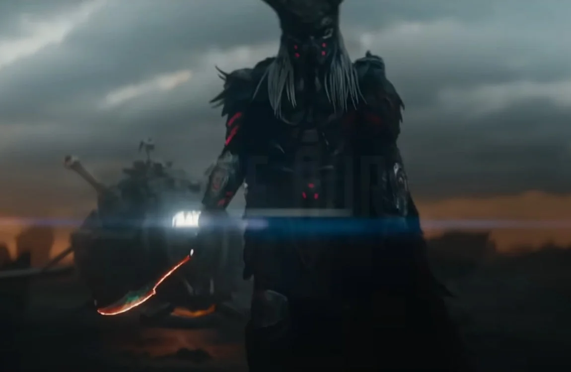 The Clan Leader from Predator: Badlands