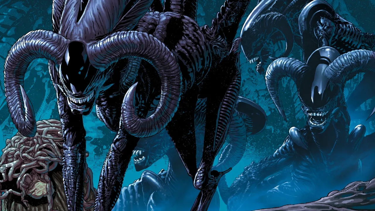 A Xenomorph showing traits inherited through the DNA reflex