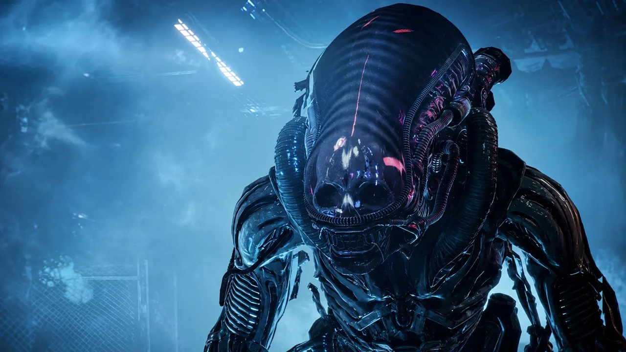 A Drone Xenomorph from Aliens Fireteam Elite