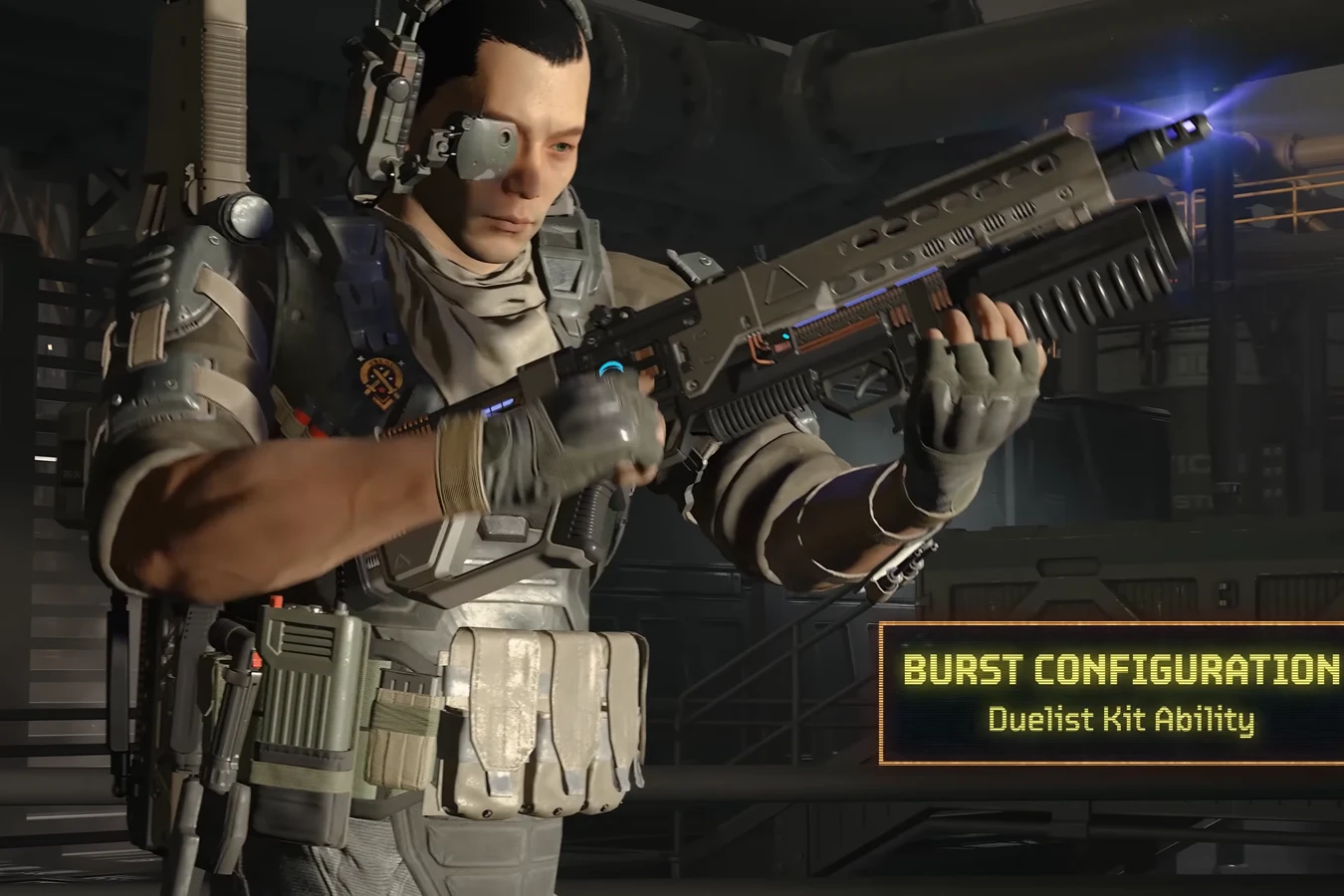 Duelist Burst Configuration kit ability shown in Aliens Fireteam Elite 2