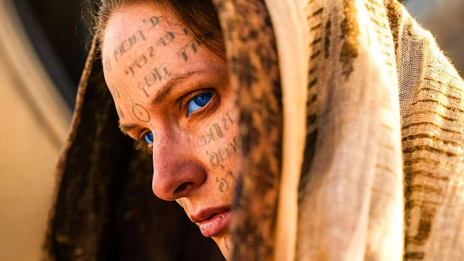 Lady Jessica with Fremen face paint
