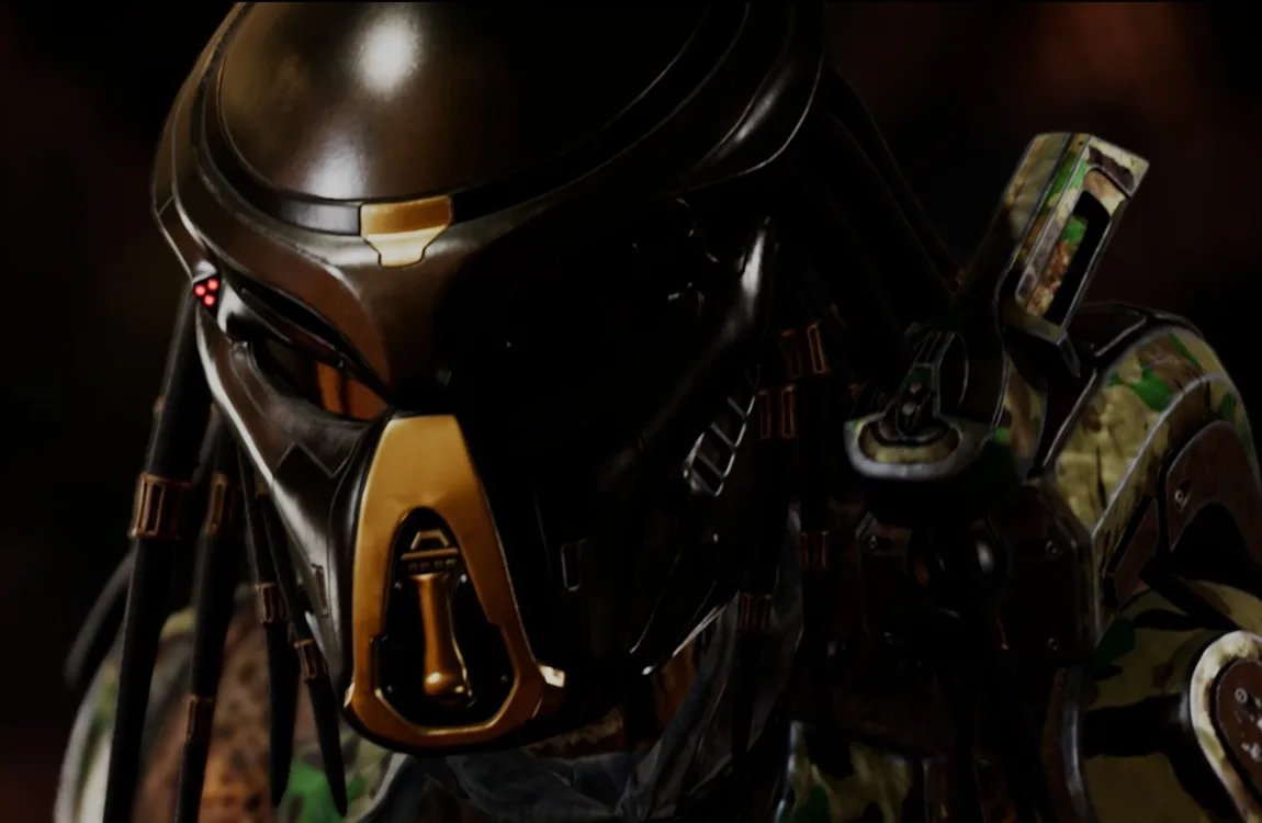 The Emissary Predator wearing military-inspired armor