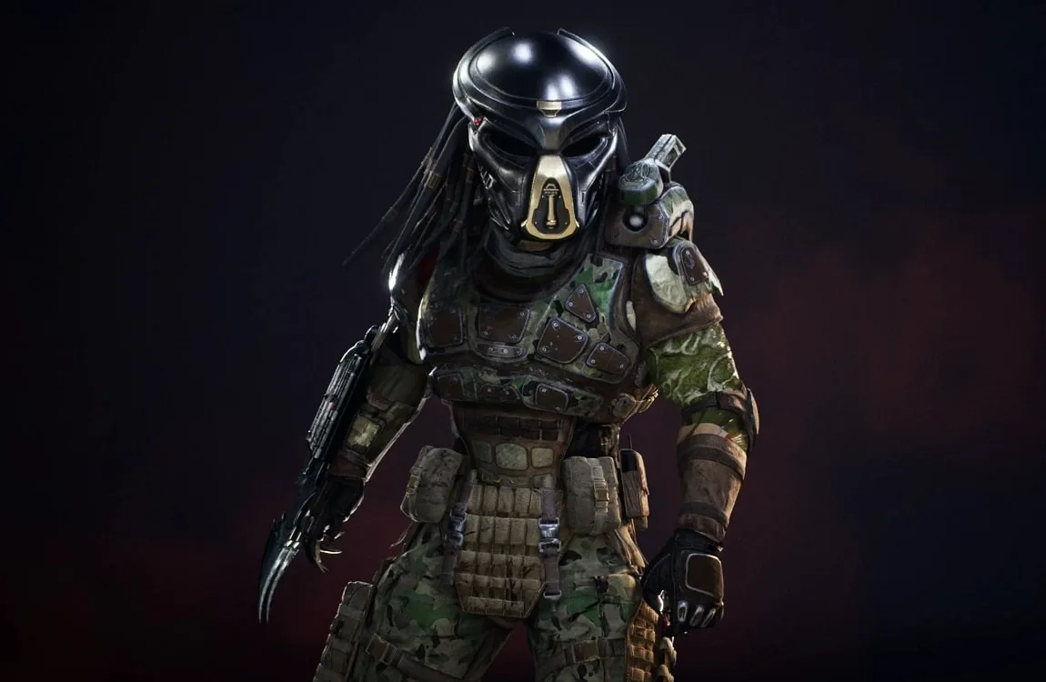 The masked Emissary Predator from Predator: Hunting Grounds