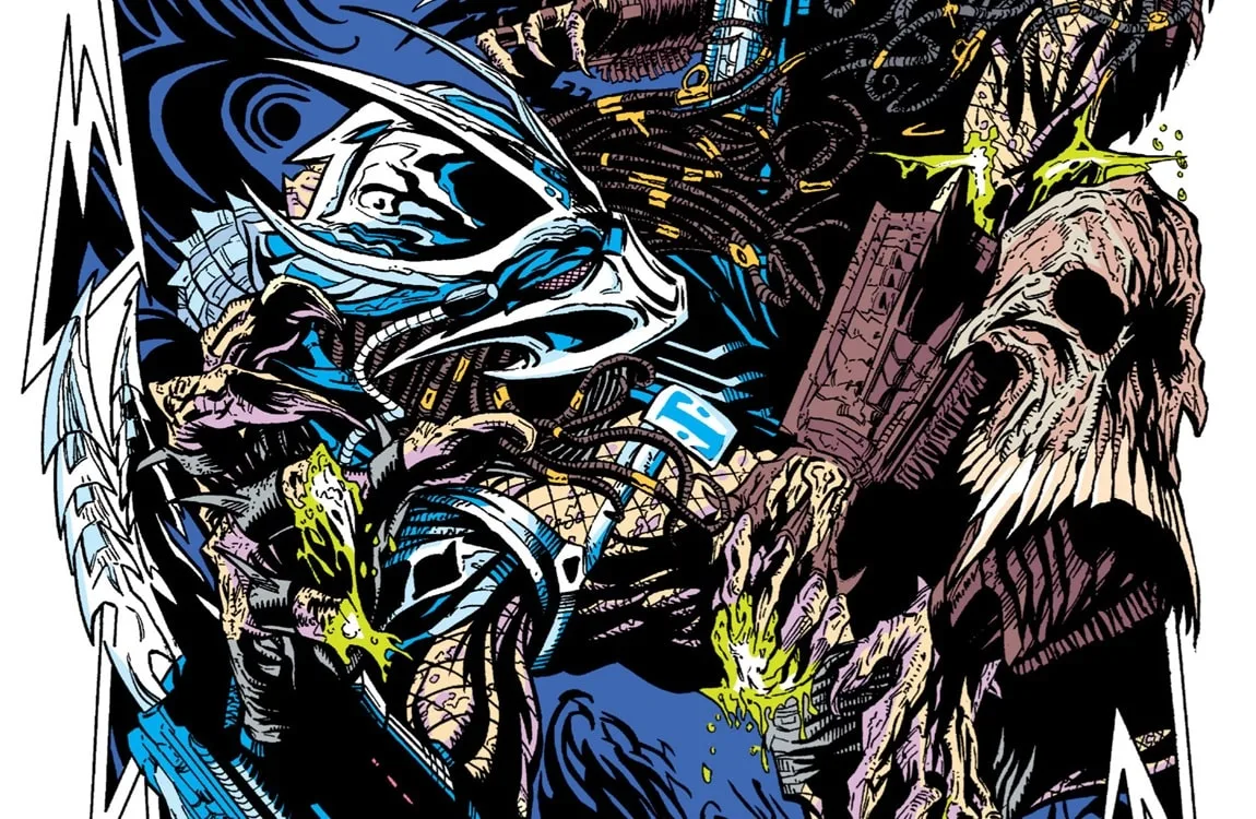 The Enforcer Predator fighting before his death