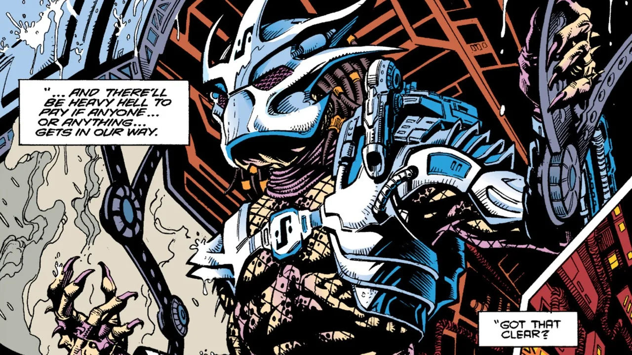 The Enforcer Predator from Predator: Bad Blood