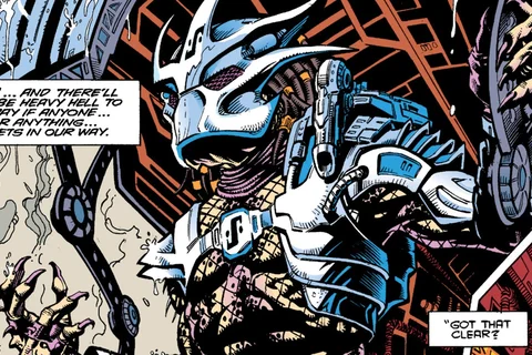 The Enforcer Predator from Predator: Bad Blood