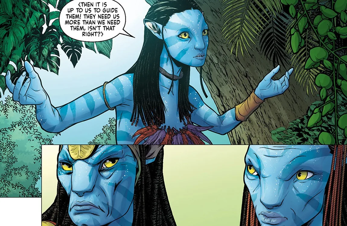 Sylwanin, Neytiri's sister from Avatar lore