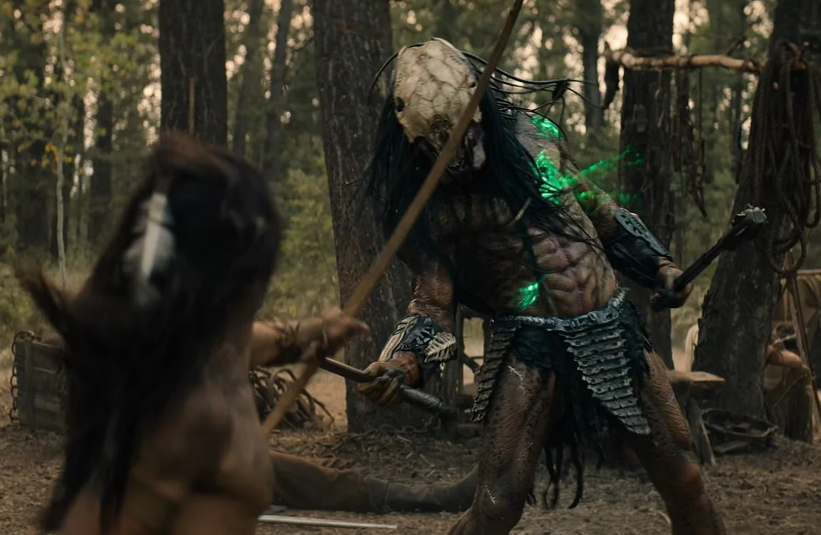 The Feral Predator fights Taabe, the brother of Naru