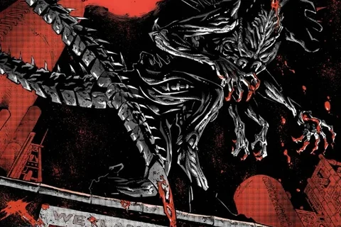 Alien: Black, White & Blood comic cover