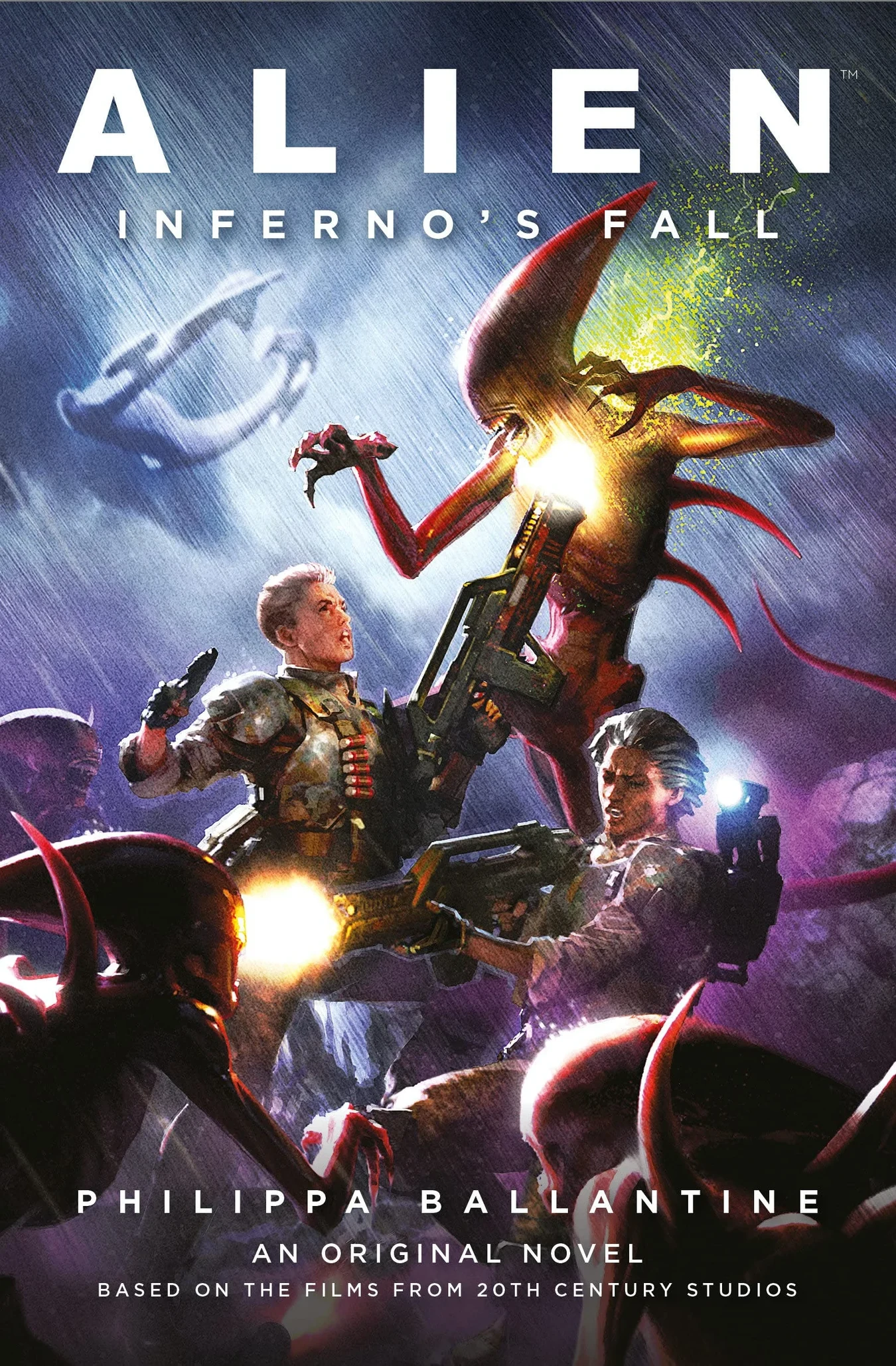 Alien: Inferno's Fall novel cover