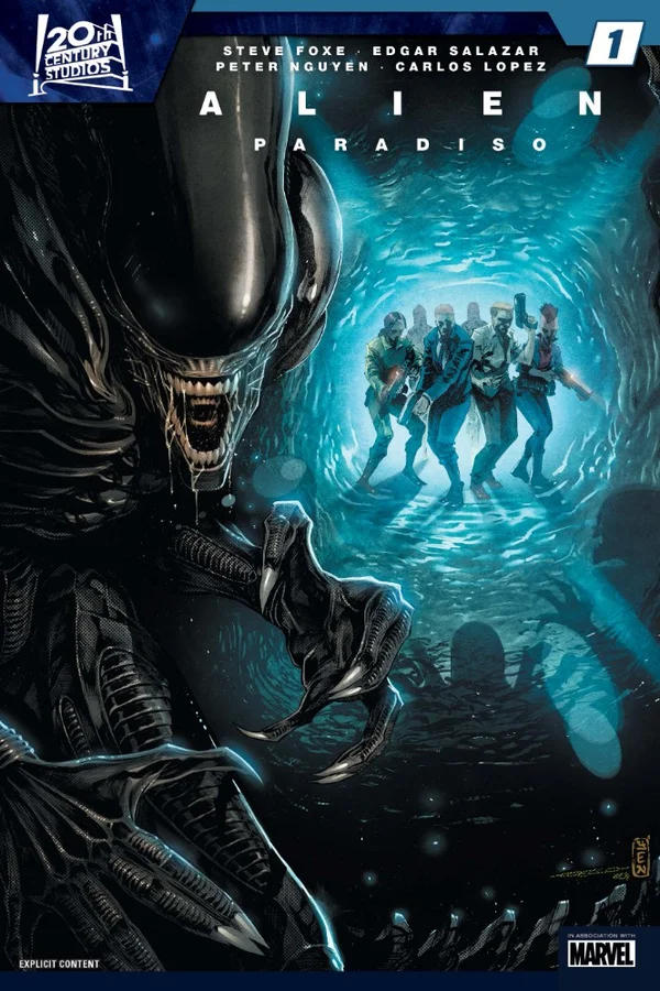 Alien: Paradiso comic cover