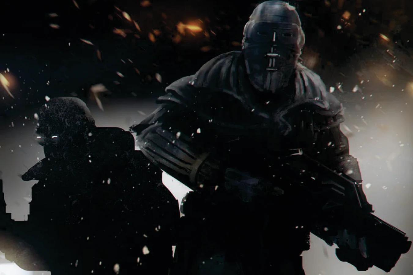 Weyland-Yutani Dog Catcher commandos in ribbed helmets and capture gear