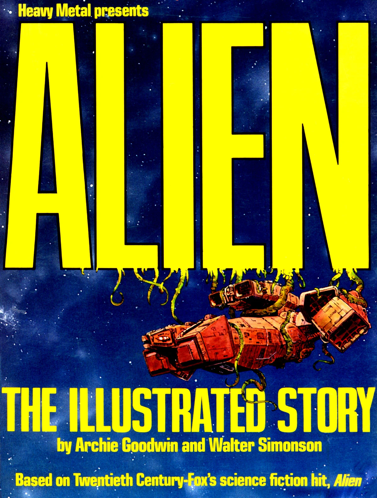Alien: The Illustrated Story comic cover