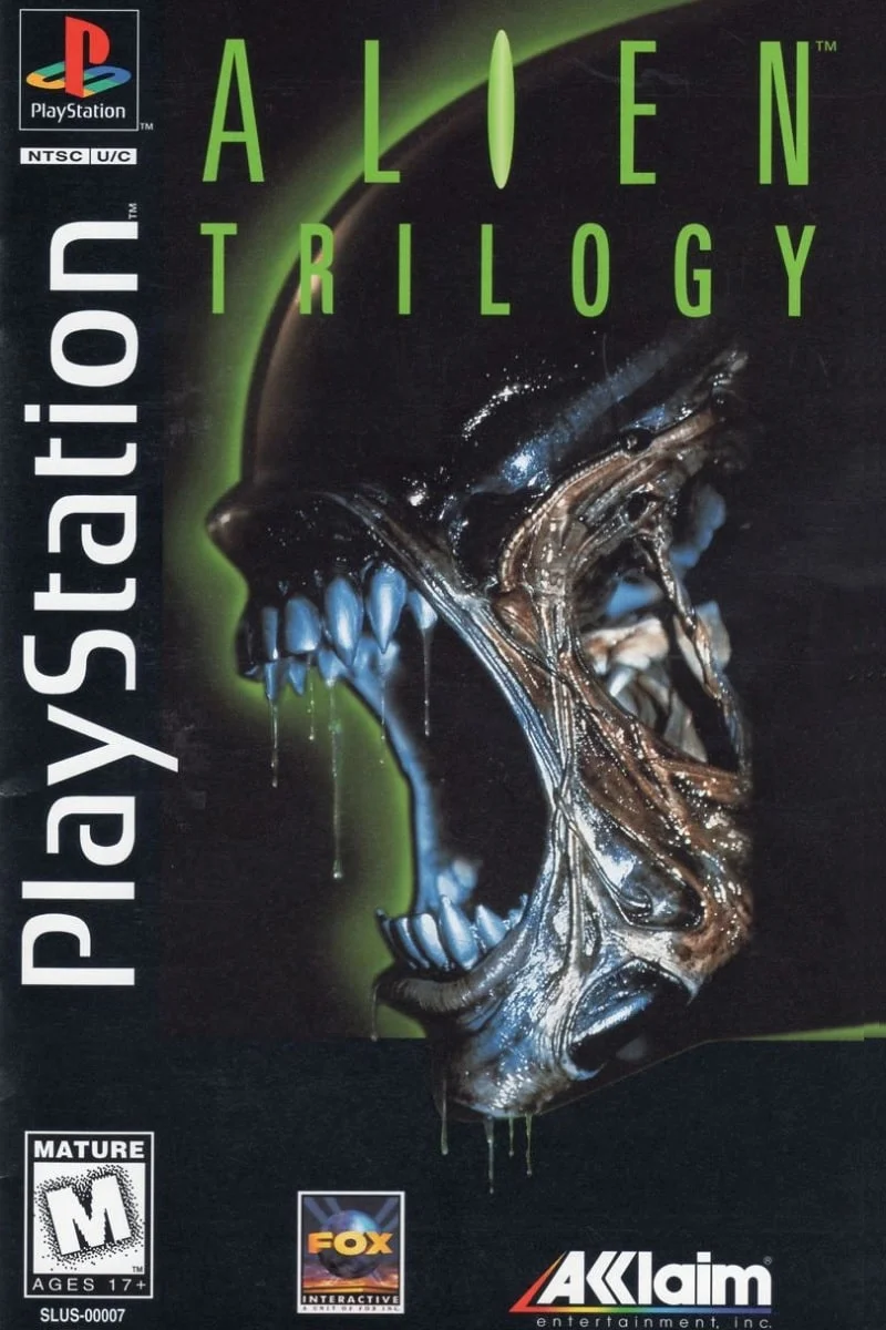 Alien Trilogy PlayStation cover art